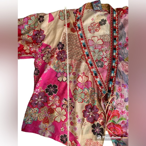 Johnny Was Women’s Silk Yama Lisa Kimono XL - Picture 9 of 14